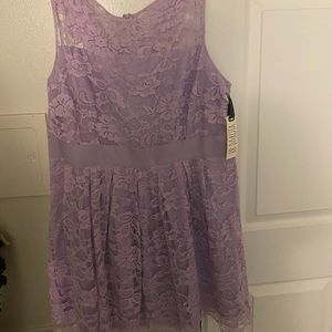 BB DAKOTA Lilac Lace Dress